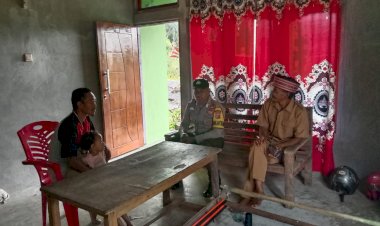 Bhabinkamtibmas-Satarmese-Barat-Sampaikan-Himbauan-Kamtibmas-Di-Desa-Beakondo