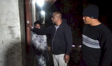 Bhabinkamtibmas-Mendatangi-Laporan-Warga-Percobaan-Pencurian-Kamar-Kos