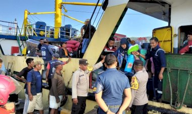Pengamanan-Kapal-Penumpang-Di-Pelabuhan-Laut-Reo