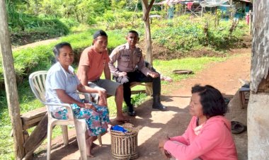 Patroli-dan-Penggalangan-oleh-Anggota-Piket-SPKT-III-Polsek-Cibal,-Situasi-Kamtibmas-Terpantau-Kondusif