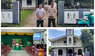 Polsek-Reo-Pengamanan-Misa-Minggu-di-Beberapa-Gereja