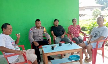 Bhabinkamtibmas-Desa-Tal-Sambangi-Warga,-Jalin-Silaturahmi-dan-Pantau-Perkembangan-Hasil-Panen