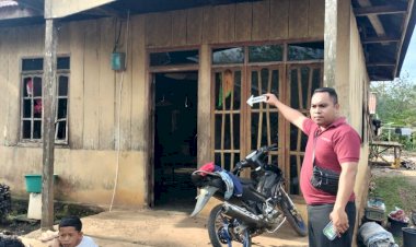 Polsek-Reo-Tindaklanjuti-Laporan-Dugaan-Pengrusakan-Rumah-Warga-di-Kampung-Tureng