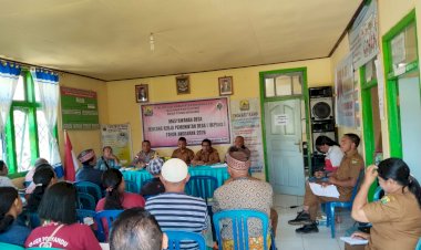 Sinergi-Membangun-Desa,-Bhabinkamtibmas-Hadiri-Musyawarah-RKPDes