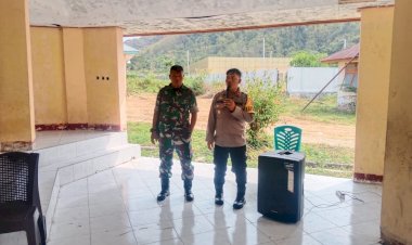 Kehadiran-Polri-Warnai-Penjemputan-dan-Penerimaan-Mahasiswa-KKN-Tematik-UNIKA-St.-Paulus