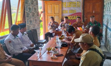 Polsek-Reo-Gelar-Rapat-Konsolidasi-Lintas-Sektoral-Bersama-Forkompimcam-Reok