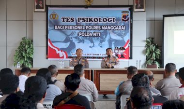 Personel-Polres-Manggarai-Ikuti-Tes-Psikologi-dari-Tim-Psikologi-Polda-NTT