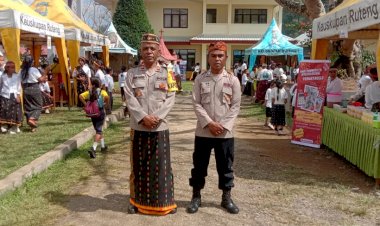 Polsek-Cibal-Amankan-Festival-Hari-Pariwisata-Nasional-Tingkat-Keuskupan-Ruteng-2025-di-Pagal