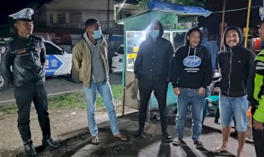 Antisipasi-Balap-Liar-dan-Parkir-Liar,-Sat-Lantas-Polres-Manggarai-Gelar-Patroli-Malam