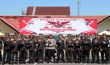 Polres-Manggarai-Gelar-Upacara-Peringatan-Hari-Kesaktian-Pancasila-2025