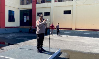 POLRES-MANGGARAI-GELAR-APEL-KESIAPAN-PENGAMANAN-AKSI-UNJUK-RASA-DAMAI-KP-GRD-DI-KANTOR-DPRD-MANGGARAI