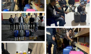 CEGAH-POTENSI-KRIMINALITAS,-POLRES-MANGGARAI-KONSISTEN-TERTIBKAN-PENJUALAN-MINUMAN-KERAS-DI-KABUPATEN-MANGGARAI