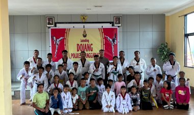 POLRES-MANGGARAI-LAUNCHING-DOJANG-TAEKWONDO,-BANGUN-GENERASI-MUDA-YANG-SEHAT-DAN-BERPRESTASI