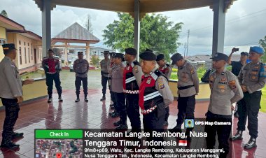Polres-Manggarai---Berikan---Pengamanan--humanis-Demo-Aliansi-Komite-Pusat-Gerakan-Revolusi-Demokratik-(KP-GRD)