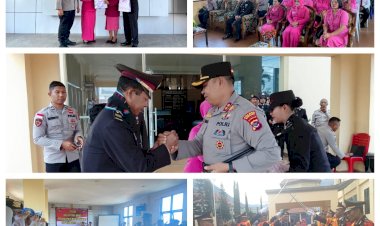 UPACARA-WISUDA-PURNA-BHAKTI-PERSONEL-POLRES-MANGGARAI:-AKP-HERIBERTUS-EDOT-RESMI-AKHIRI-MASA-PENGABDIAN