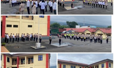 WAKA-POLRES-MANGGARAI-PIMPIN-APEL-PAGI,-BERIKAN-APRESIASI--DAN-INGATKAN-KEMBALI--PELAKSANAAN-TUGAS-JELANG-TAHUN-BARU.