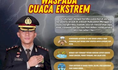 Kapolres-Manggarai-Imbau-Masyarakat-Waspada-Cuaca-Buruk-dan-Potensi-Bencana
