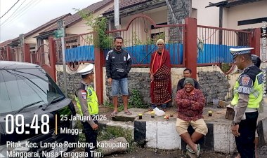 SAT-LANTAS-POLRES-MANGGARAI-LAKSANAKAN-PATROLI-KRYD-DAN-PAMTURLALIN-DI-KOTA-RUTENG