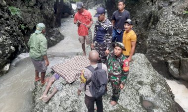 Jenazah-IRT-yang-Terseret-Arus-Sungai-Wae-Lokom-Ditemukan,-Keluarga-Ikhlas-dan-Tolak-Autopsi