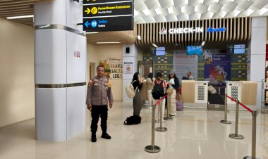 Pengamanan-Ketat-Penerbangan-Susi-Air-di-Bandara-Frans-Sales-Lega,-Situasi-Aman-Terkendali