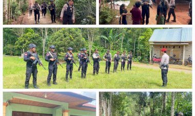 Sentuhan-Humanis-Polres-Manggarai:-Patroli-Gabungan-Bangun-Jembatan-Damai-di-Dusun-Bung