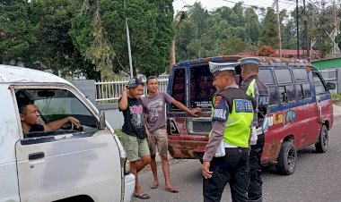 Pasca-Lebaran,-Sat-Lantas-Polres-Manggarai-Siagakan-Patroli-KRYD:-Pastikan-Kota-Ruteng-Tertib-dan-Lancar
