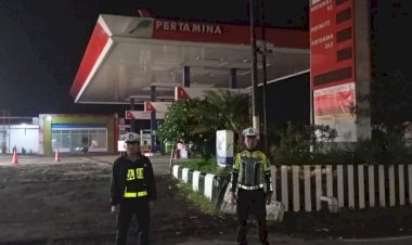 Patroli-Malam-Antisipasi-Balap-Liar-dan-Laka-Lantas,-Polres-Manggarai-Tingkatkan-Keamanan-Wilayah