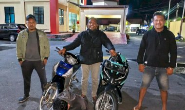 Unit-Jatanras-Polres-Manggarai-Ringkus-Pelaku-Curanmor,-Motor-Korban-Berhasil-Diamankan