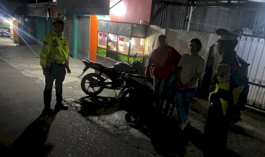 Satlantas-Polres-Manggarai-Gelar-Patroli-Malam-Antisipasi-Balap-Liar-dan-Laka-Lantas