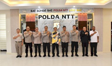 Kapolda-NTT-Terima-Tim-Puslitbang-Polri,-Teliti-Optimalisasi-Almatsus-Dalmas-dan-Peran-Polri-dalam-Ketahanan-Pangan*