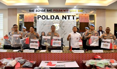 “-Polda-NTT-Ungkap-76-Kasus-Kejahatan-Konvensional,-Kapolda-Tegaskan-Tidak-Ada-Ruang-bagi-Pelaku-Kriminal*