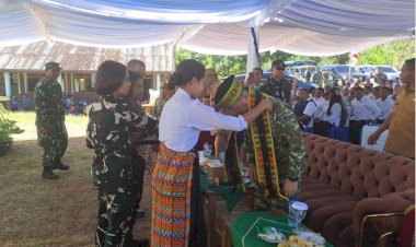 Sinergitas-Tanpa-Batas-Wakapolres-Manggarai-Bersama-Jajaran-Forkopimda-Dampingi-Dandim-1612-Manggarai-,-Sambut-Kedatangan-Pangdam-IX/Udayana