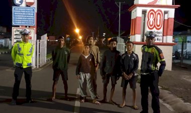 Satlantas-Polres-Manggarai-Intensifkan-Patroli-Malam,-Antisipasi-Balap-Liar-dan-Tekan-Angka-Kecelakaan-Lalu-Lintas