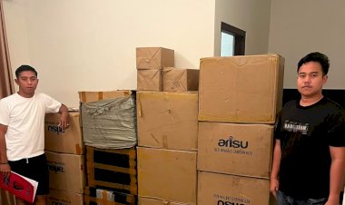 Ditreskrimsus-Polda-NTT-Bongkar-Dugaan-Peredaran-Rokok-Ilegal-di-Empat-Kabupaten,-Ribuan-Bungkus-Diamankan