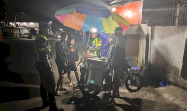ANTISIPASI-GANGGUAN-BALAP-LIAR-DAN-POTENSI-FATALITAS-KECELAKAAN-LALU-LINTAS,-SATUAN-LALU-LINTAS-POLRES-MANGGARAI-INTENSIFKAN-PATROLI-MALAM