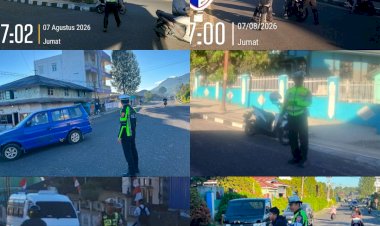 Satlantas-Polres-Manggarai-Tingkatkan-Pelayanan-Pagi-Melalui-Pengaturan-Arus-Lalu-Lintas-di-Titik-Rawan-Kemacetan-dan-Kawasan-Sekolah