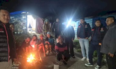 Cegah-Pencurian-di-Masa-Darurat-Gempa,-URC-Resmob-Polres-Manggarai-Patroli-Kamp-Pengungsian-di-Ruteng