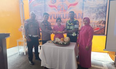 Syukuran-HUT-Lalu-Lintas-Bhayangkara-ke-71,-Kapolres-Manggarai-Tekankan-Semangat-POLANTAS-KARIB-“POLANTAS-PRESISI,-MENGABDI-UNTUK-NEGERI”