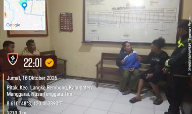 RESPONSIF-DAN-HUMANIS,-PIKET-SPKT-POLRES-MANGGARAI-TERIMA-LANSIA-82-TAHUN-YANG-DITEMUKAN-WARGA-DI-SAMPING-GEREJA-KATEDRAL-LAMA-RUTENG