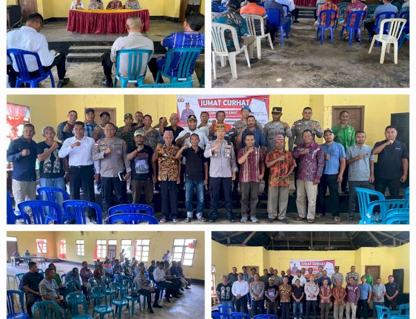 Polres Manggarai Gelar Jumat Curhat “Cari Berkah Jumat”, Wujudkan Polisi Proaktif dan Dekat dengan Masyarakat