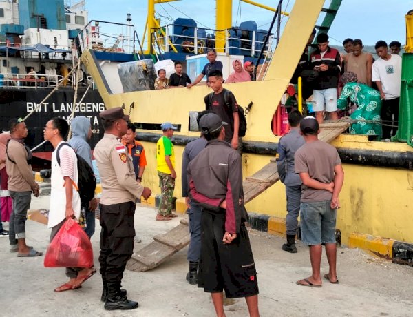 KP3 Laut Pelabuhan Reo Pastikan Aktivitas Kapal Perintis Berjalan Aman dan Lancar