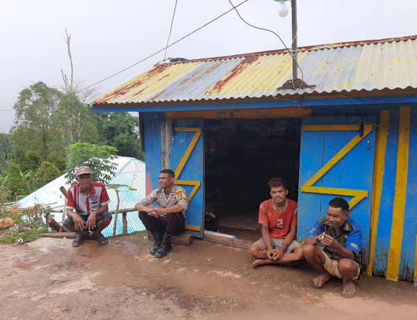 Bhabinkamtibmas Rahong Utara Intensifkan Patroli dan Sambang di Kampung Bobong