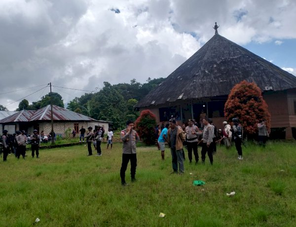 Respon dan Gerak Cepat Polres Manggarai, Kapolres Pimpin Langsung Cegah Perang Antar Kampung Akibat Sengketa Tanah di Kecamatan Ruteng