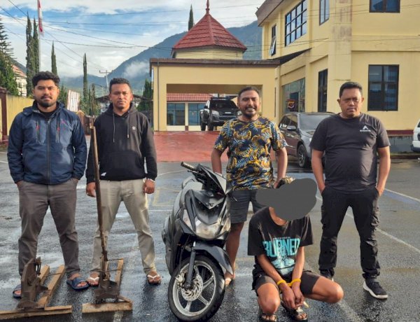 Gerak Cepat Jatanras Polres Manggarai, Pelaku Curanmor dan Pencurian Alat Potong Besi Berhasil Diringkus!