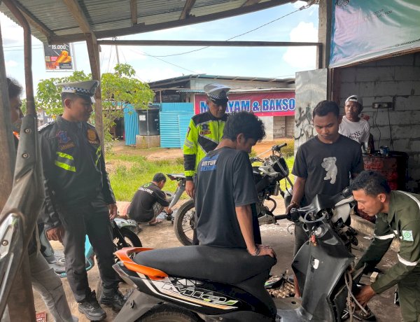 Sat Lantas Polres Manggarai Intensifkan Patroli KRYD dan Edukasi Kamseltibcar Lantas di Kota Ruteng