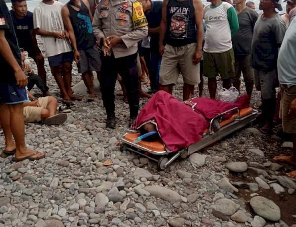 Polsek Satarmese Evakuasi Jasad Pria yang Tenggelam Saat Mencari Siput di Pantai Ndosor