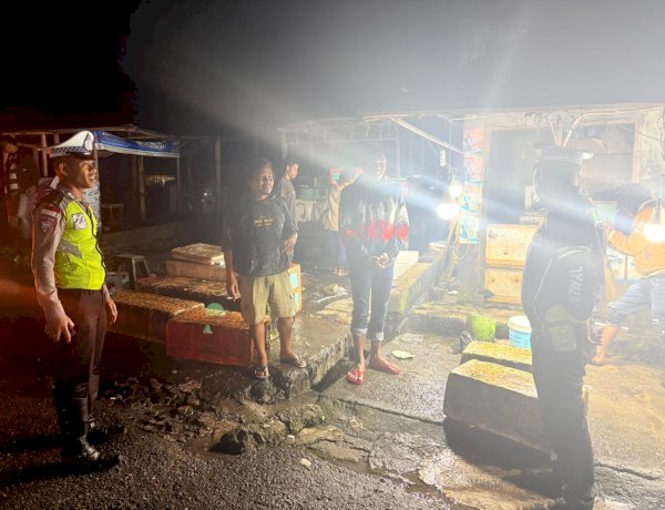 Patroli Malam Polres Manggarai, Antisipasi Balap Liar dan Tekan Angka Laka Lantas