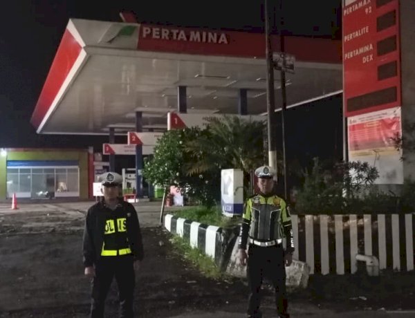 Patroli Malam Antisipasi Balap Liar dan Laka Lantas, Polres Manggarai Tingkatkan Keamanan Wilayah