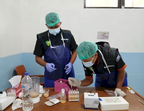 Polres Manggarai Perketat Pengawasan, Tim Food Security Periksa Makanan Program Makan Bergizi Gratis