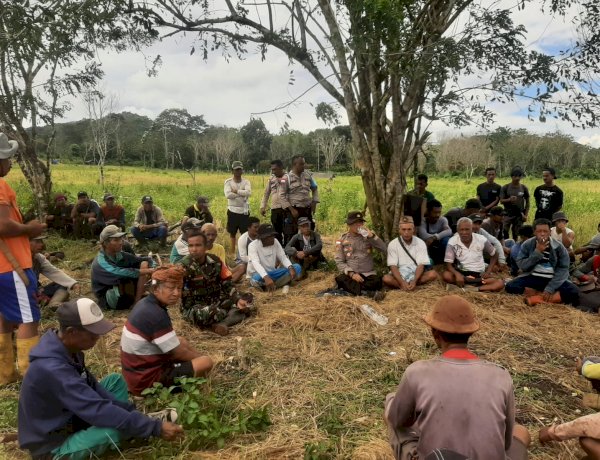 Polsek Reo Intensifkan Monitoring Sengketa Batas Tanah, Tegaskan Peran Polri dalam Menjaga Kamtibmas